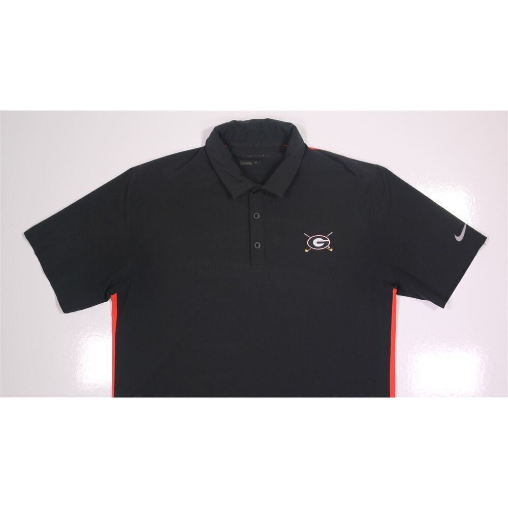 Nike Golf UGA Georgia Bulldogs Golf Team Tour Performance Polo Shirt Men's M - Picture 3 of 6